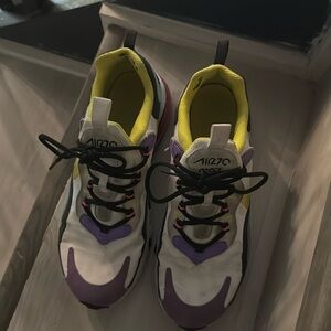 Multi color Nike air sneakers in very good condition